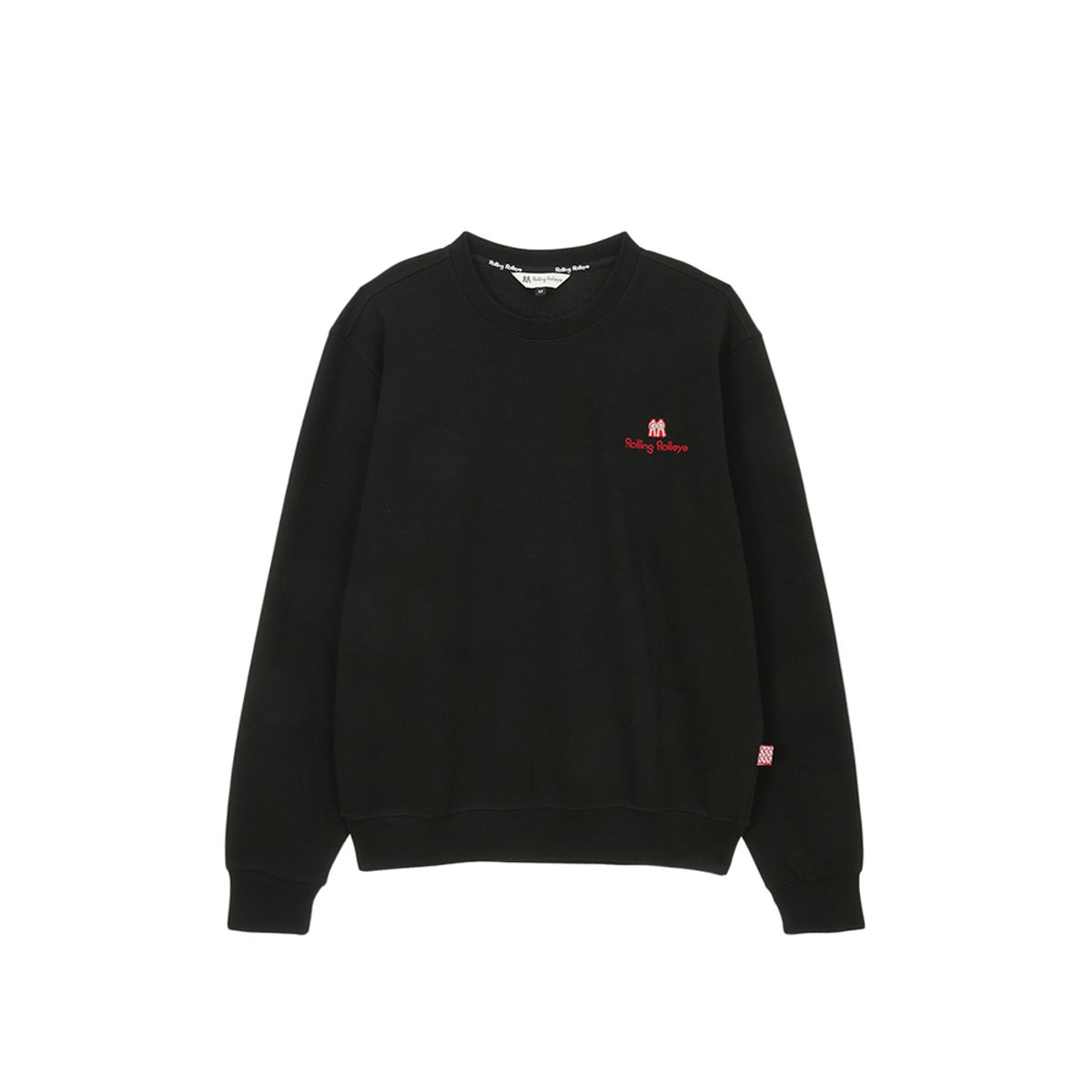 롤링롤라이(ROLLINGROLLEYE) 롤롤 크루넥 스웨트 MTM 블랙 Roll Roll Crewneck Sweat MTM Black
