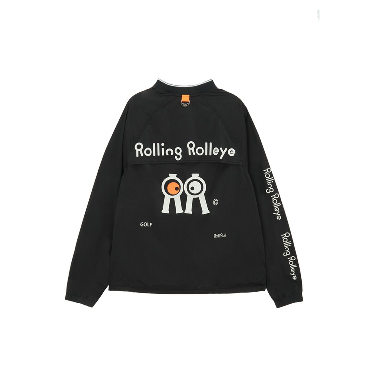 롤링롤라이(ROLLINGROLLEYE) 롤롤 윈드브레이커 알파 블랙 Roll Roll Windbreaker Alpha Black