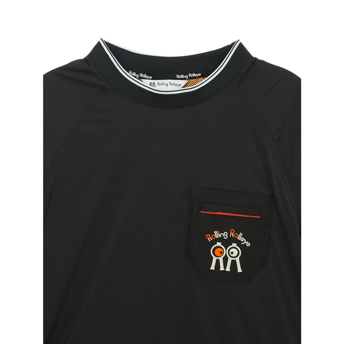 롤링롤라이(ROLLINGROLLEYE) 롤롤 윈드브레이커 알파 블랙 Roll Roll Windbreaker Alpha Black