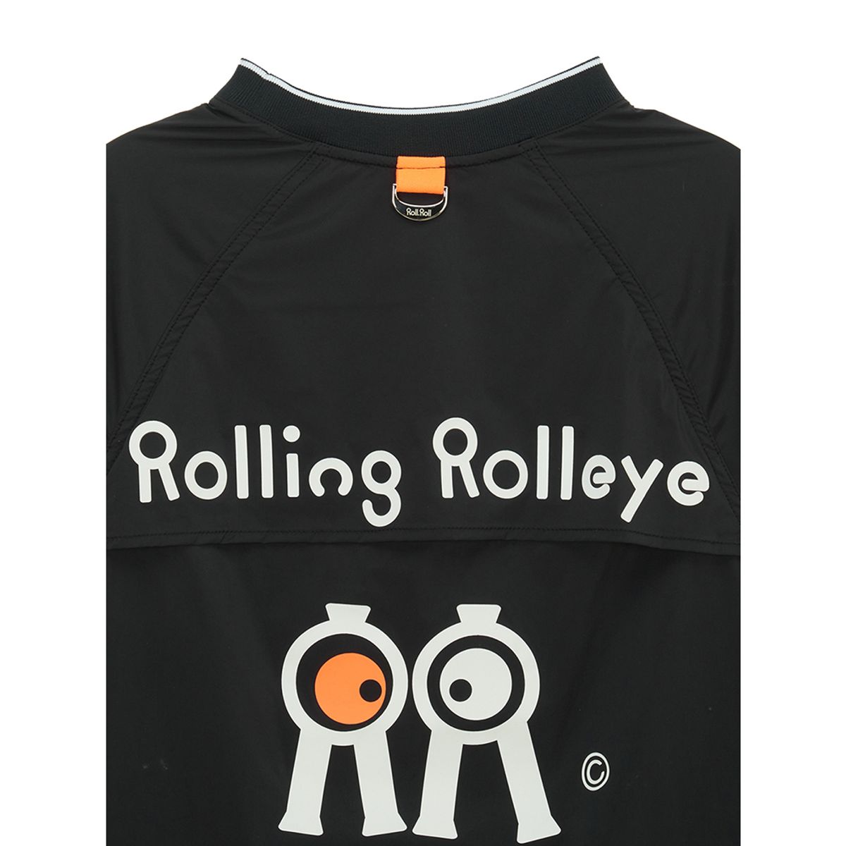롤링롤라이(ROLLINGROLLEYE) 롤롤 윈드브레이커 알파 블랙 Roll Roll Windbreaker Alpha Black