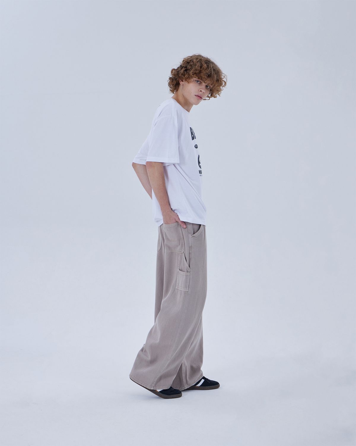 디스펑트(DYSFUNCT) KEY RING COTTON PANTS(MOCHA)
