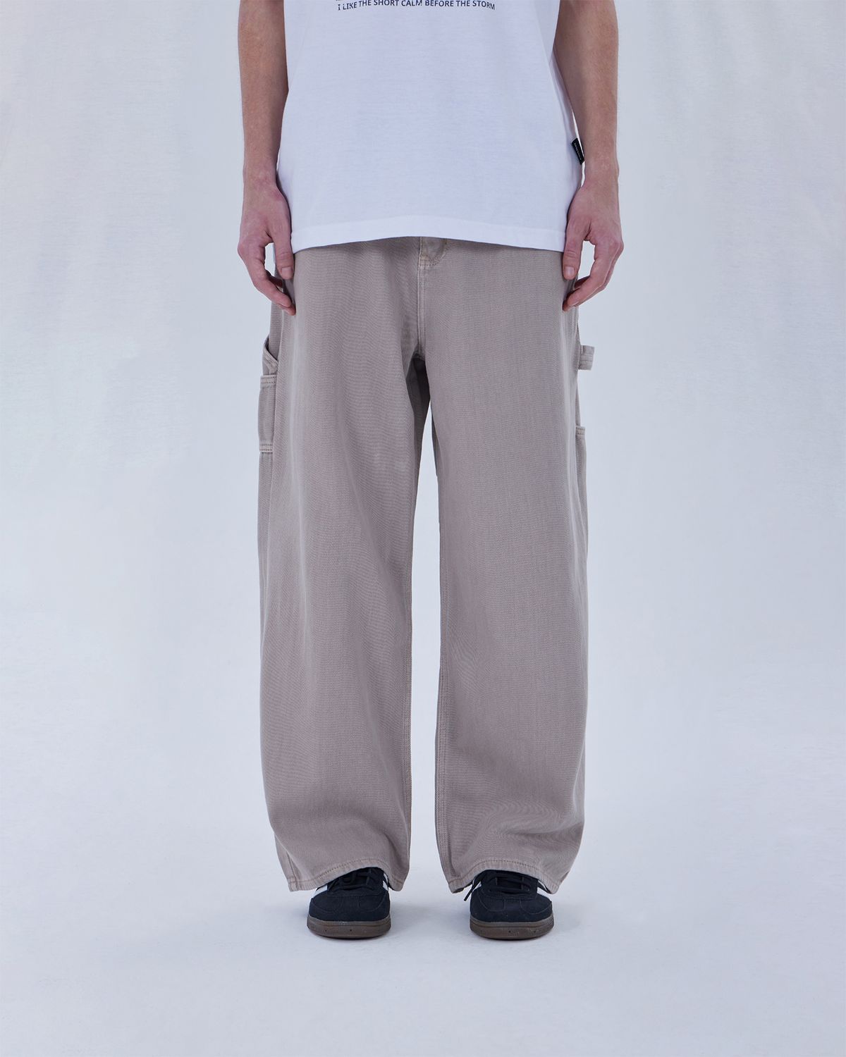 디스펑트(DYSFUNCT) KEY RING COTTON PANTS(MOCHA)