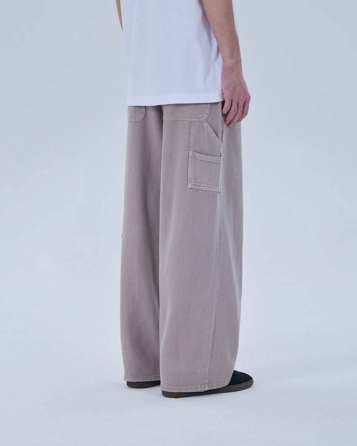 디스펑트(DYSFUNCT) KEY RING COTTON PANTS(MOCHA)
