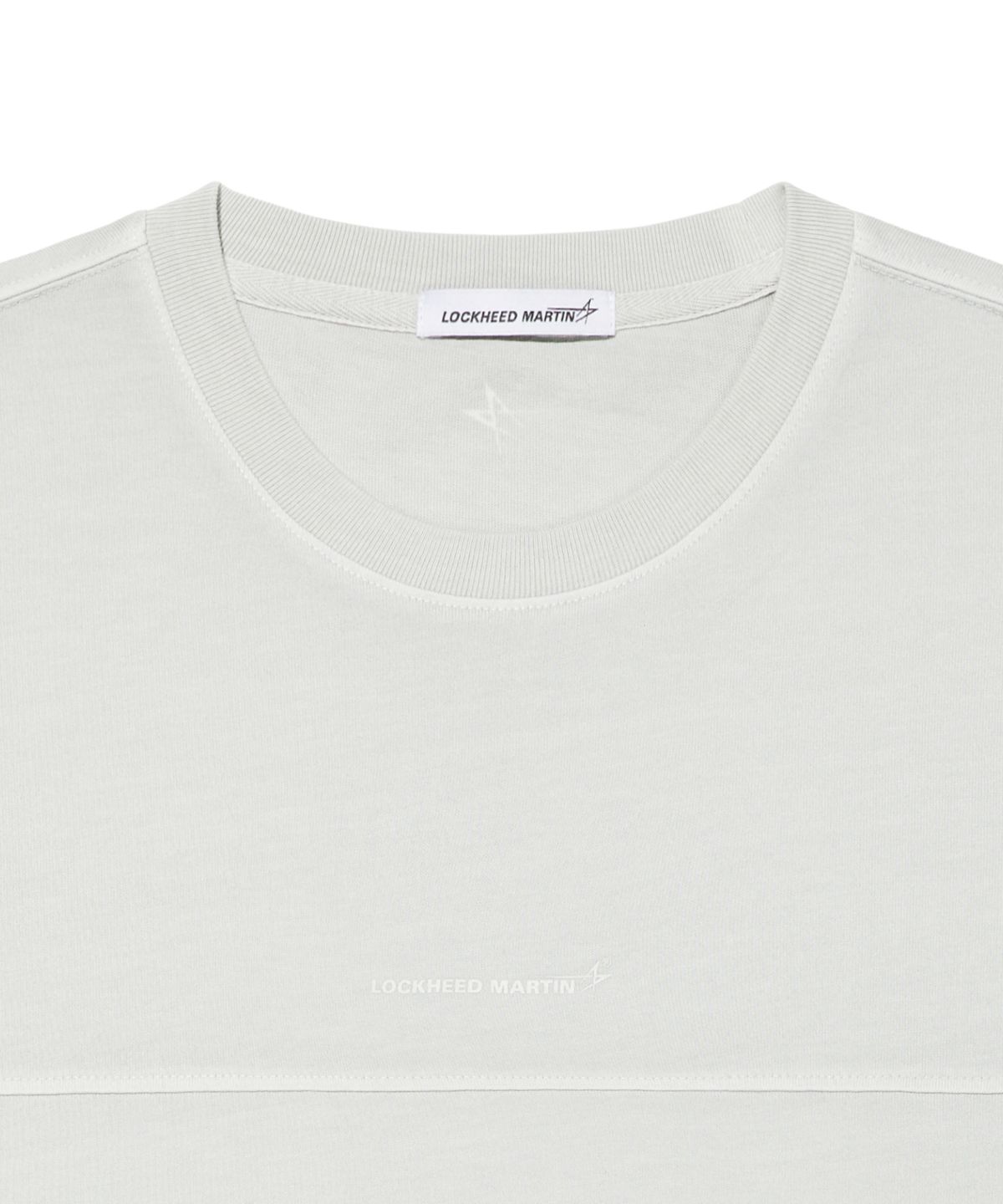 록히드마틴(LOCKHEED MARTIN) LOGO DYEING T-SHIRTS (GREY)