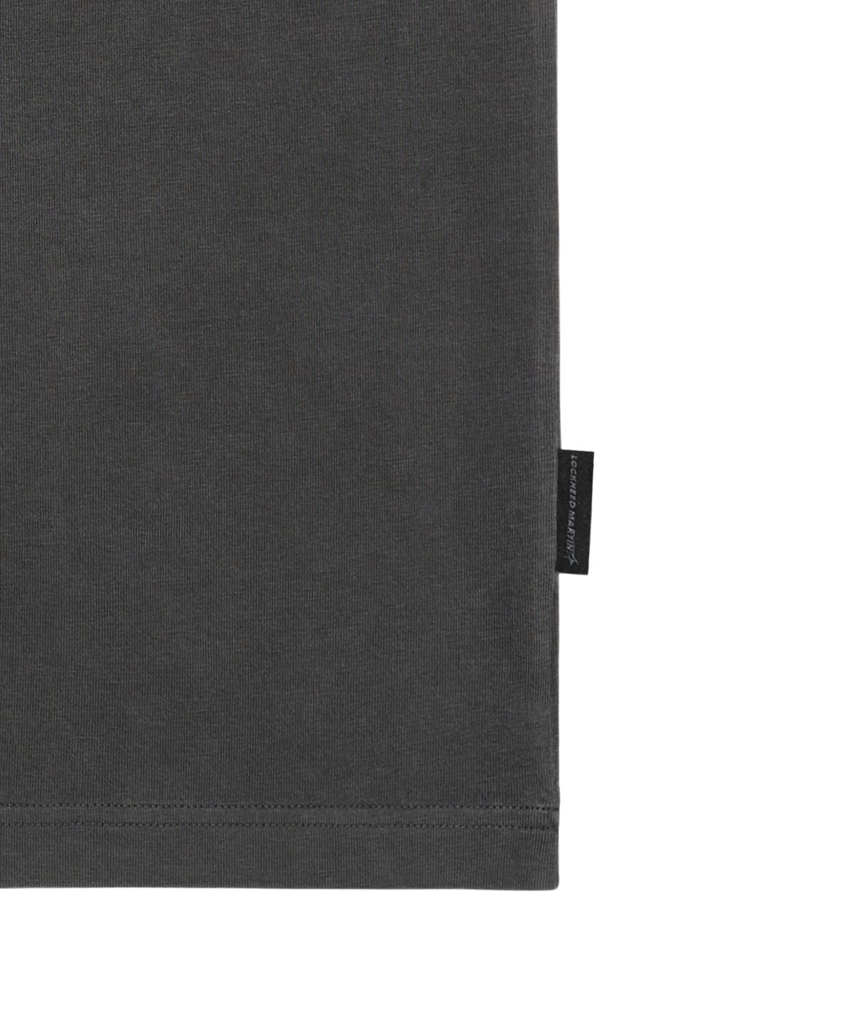록히드마틴(LOCKHEED MARTIN) LOGO DYEING T-SHIRTS (CHARCOAL)