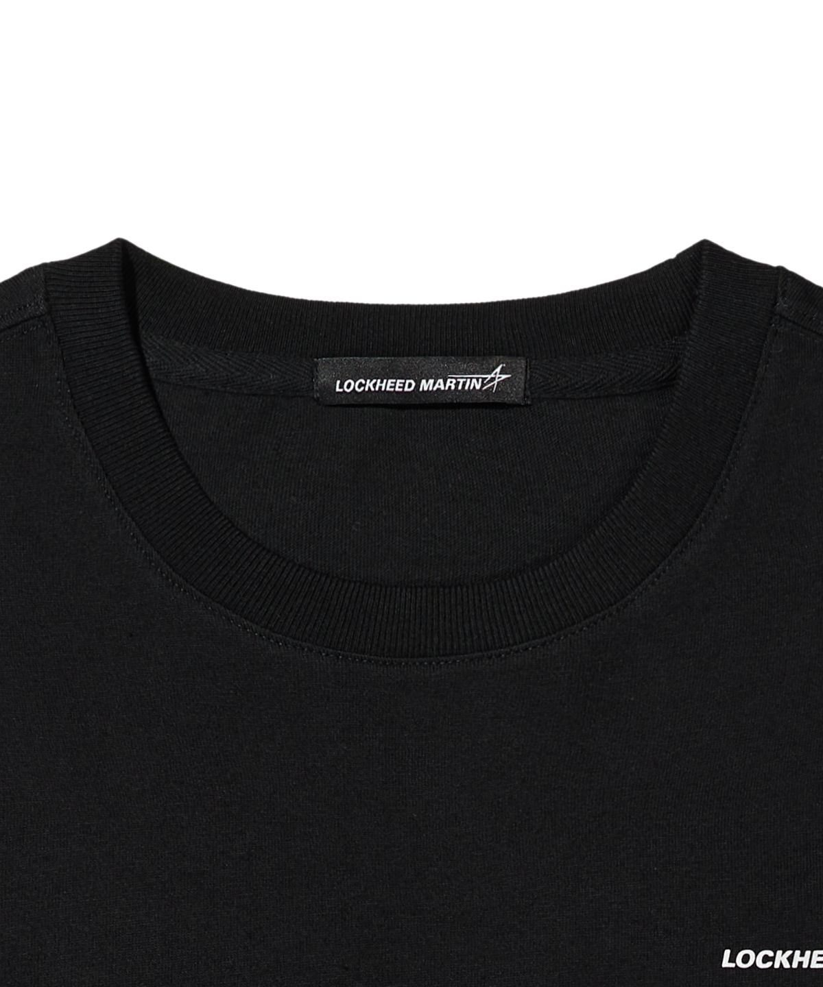 록히드마틴(LOCKHEED MARTIN) WOVEN POCKET T-SHIRTS (BLACK)