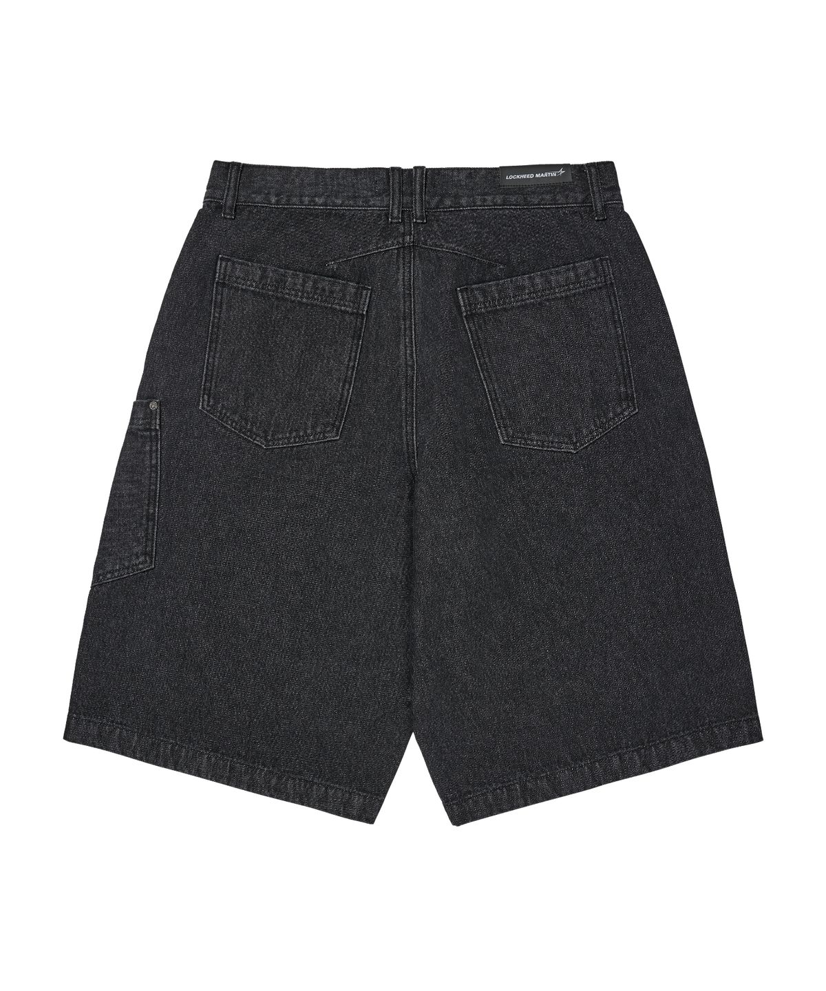 록히드마틴(LOCKHEED MARTIN) DENIM SHORTS (BLACK)