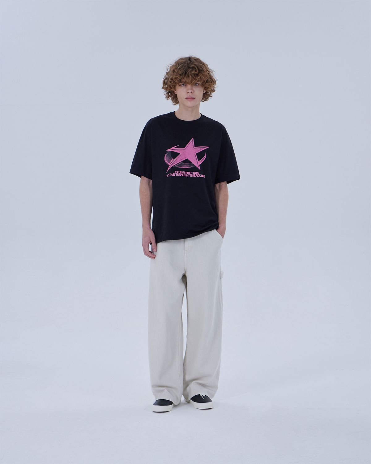 디스펑트(DYSFUNCT) KEY RING COTTON PANTS(IVORY)