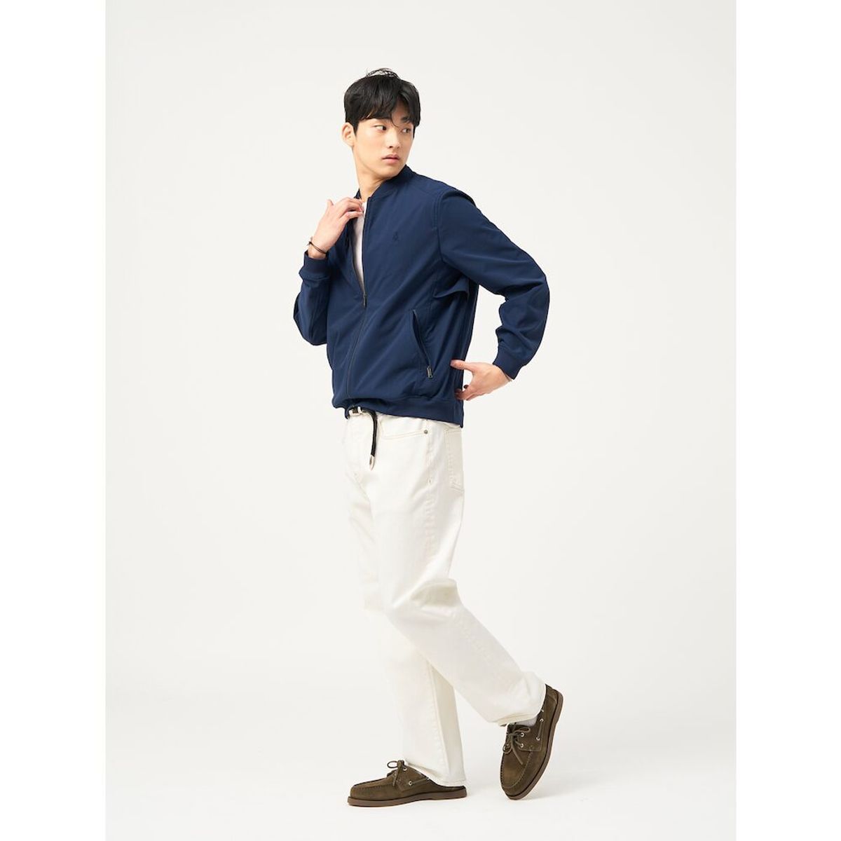 빈폴 멘(BEANPOLE MEN) 여름 숏 아우터  네이비 (BC5339C18R)