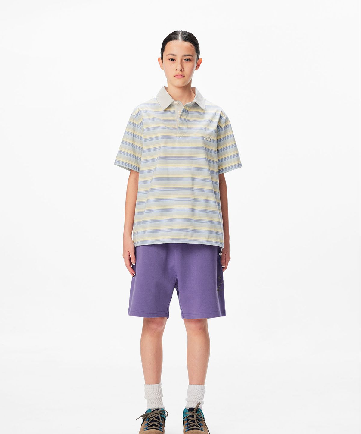 썬러브투어(SUNLOVETOUR) Sparkle Sweatshorts Purple