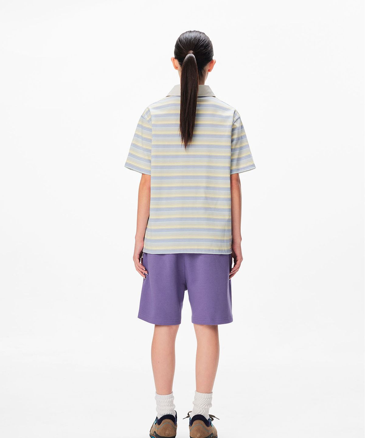 썬러브투어(SUNLOVETOUR) Sparkle Sweatshorts Purple