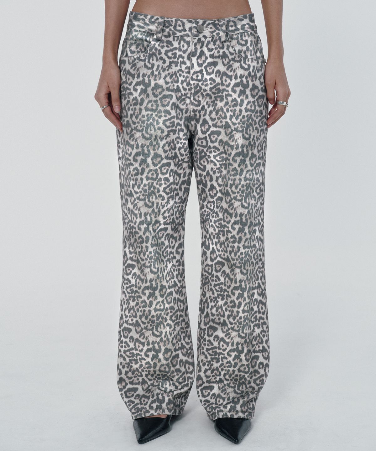 스웨이드(SUADE) LEOPARD JEAN [IVORY]