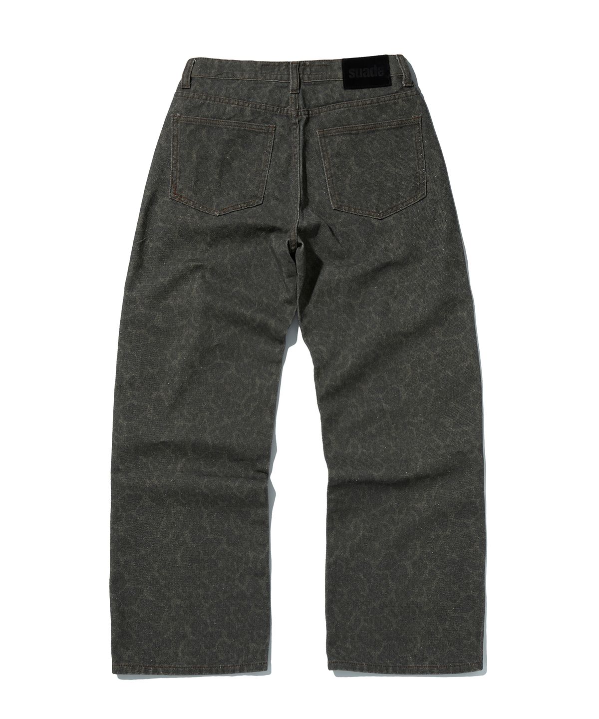 스웨이드(SUADE) LEOPARD JEAN [BLACK]