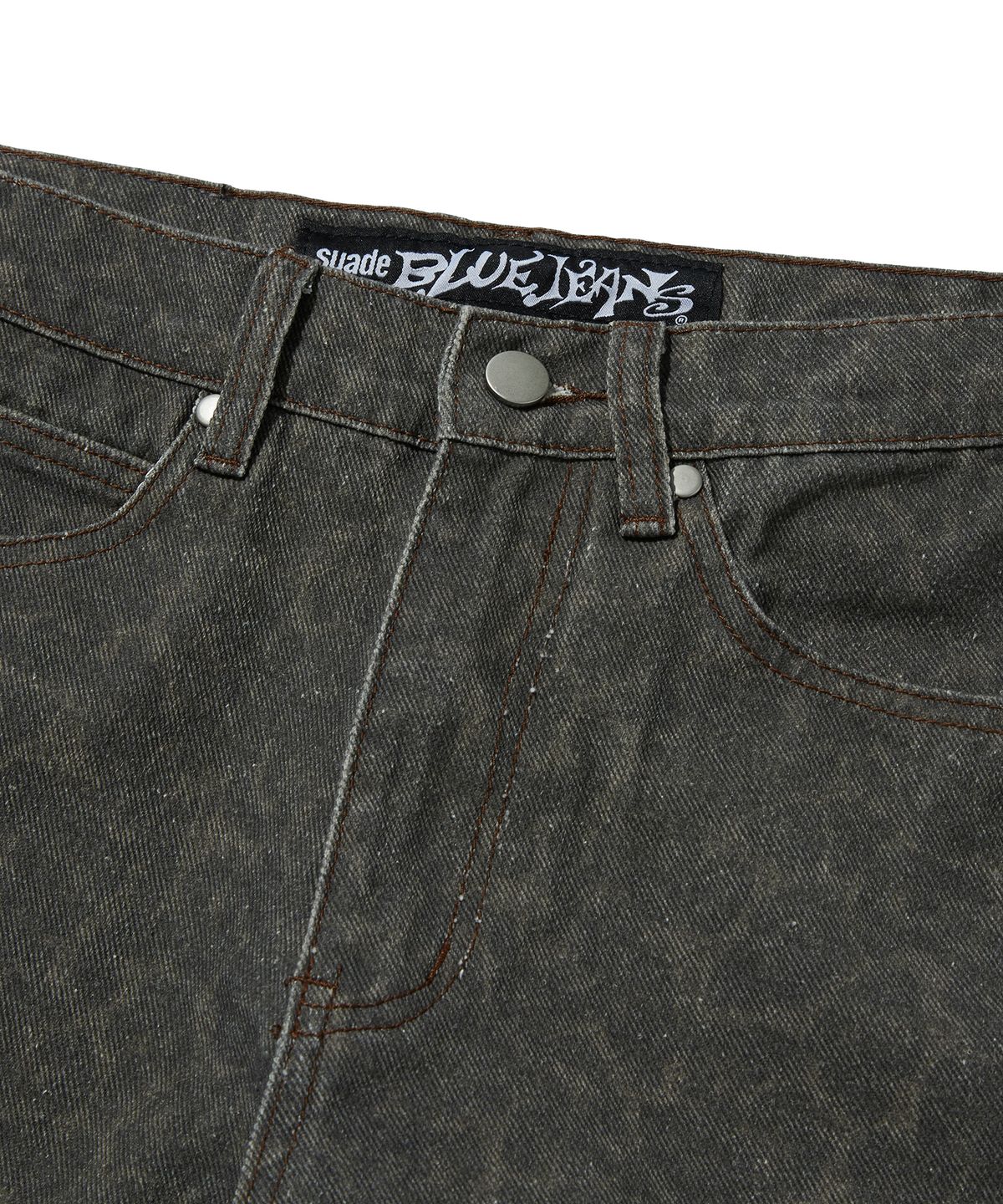 스웨이드(SUADE) LEOPARD JEAN [BLACK]