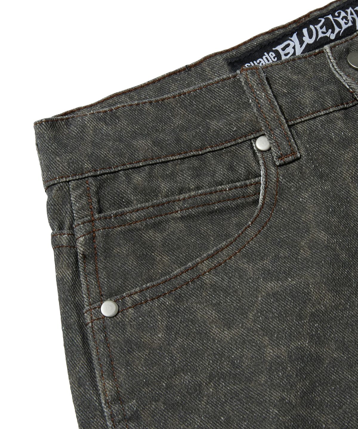 스웨이드(SUADE) LEOPARD JEAN [BLACK]