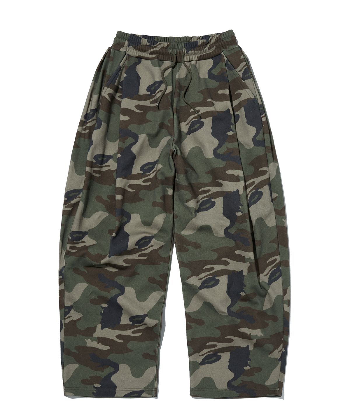 스웨이드(SUADE) TWO TUCK LONG PANTS [CAMO]