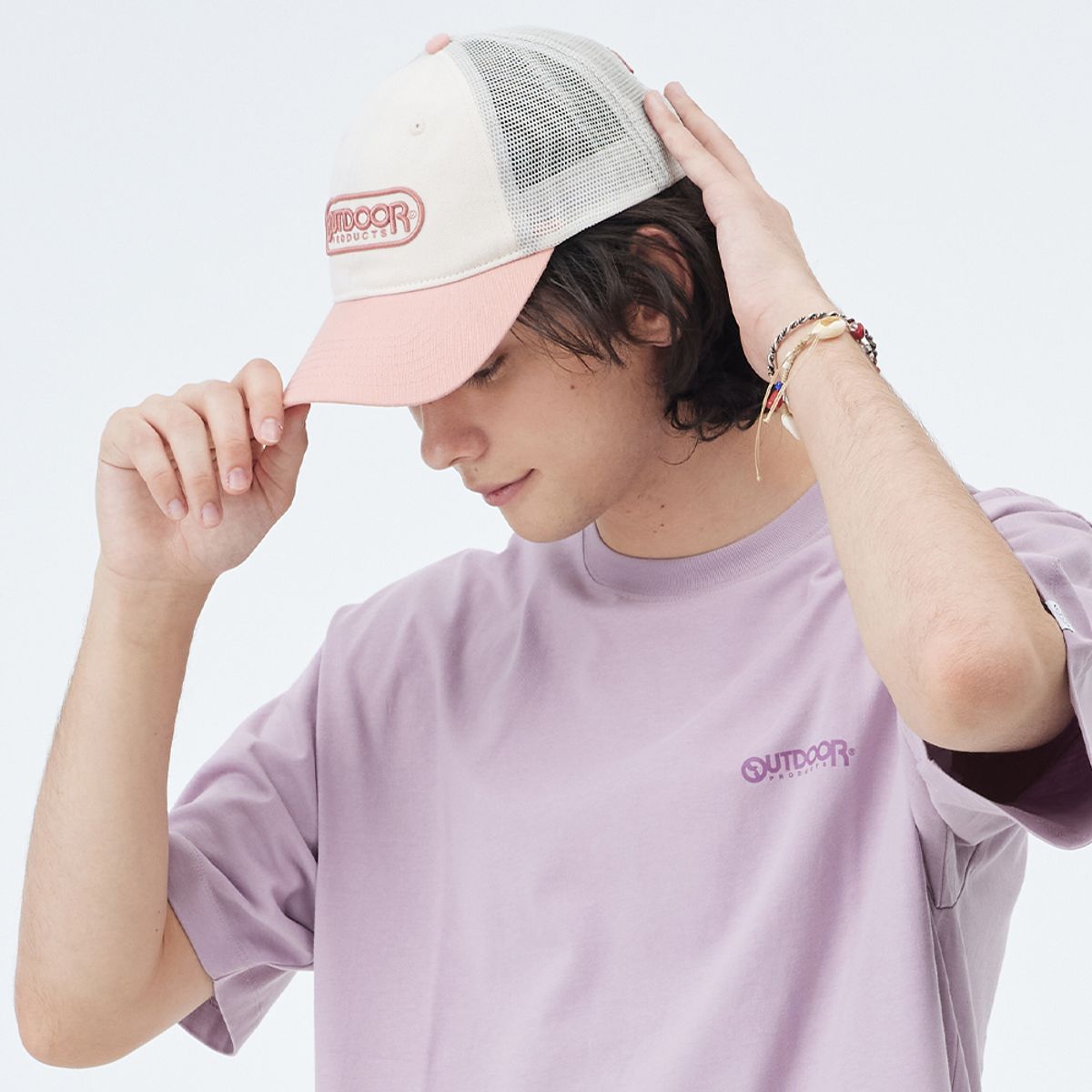 아웃도어 프로덕츠(OUTDOOR PRODUCTS) MESH BALL CAP (PINK)
