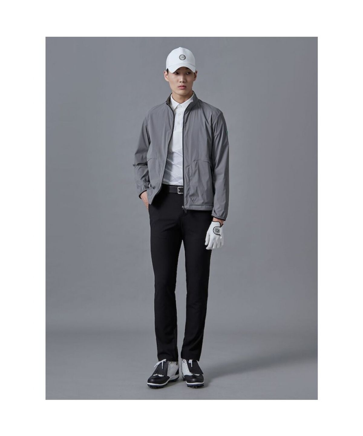 빈폴골프(BEANPOLE GOLF) 남성 경량 바람막이  애쉬
