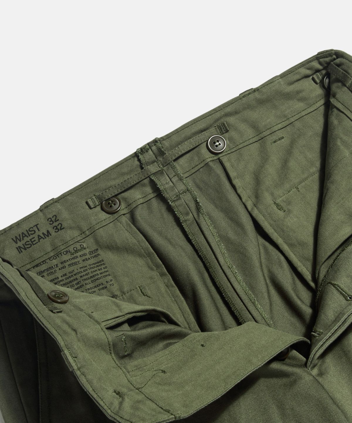 브론슨(BRONSON) M-43 Field Trousers Olive