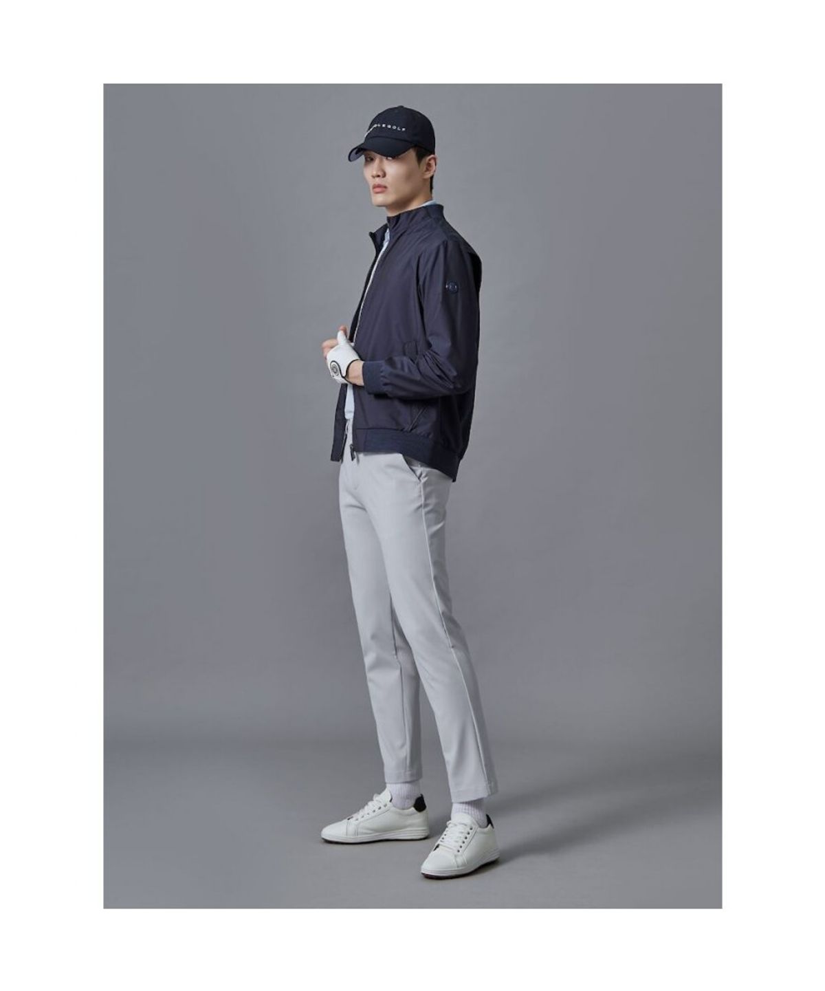 빈폴골프(BEANPOLE GOLF) 남성 경량 블루종  네이비