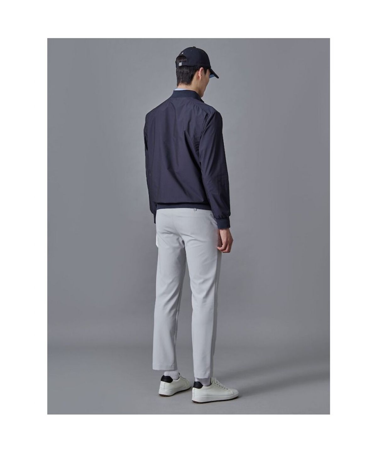 빈폴골프(BEANPOLE GOLF) 남성 경량 블루종  네이비