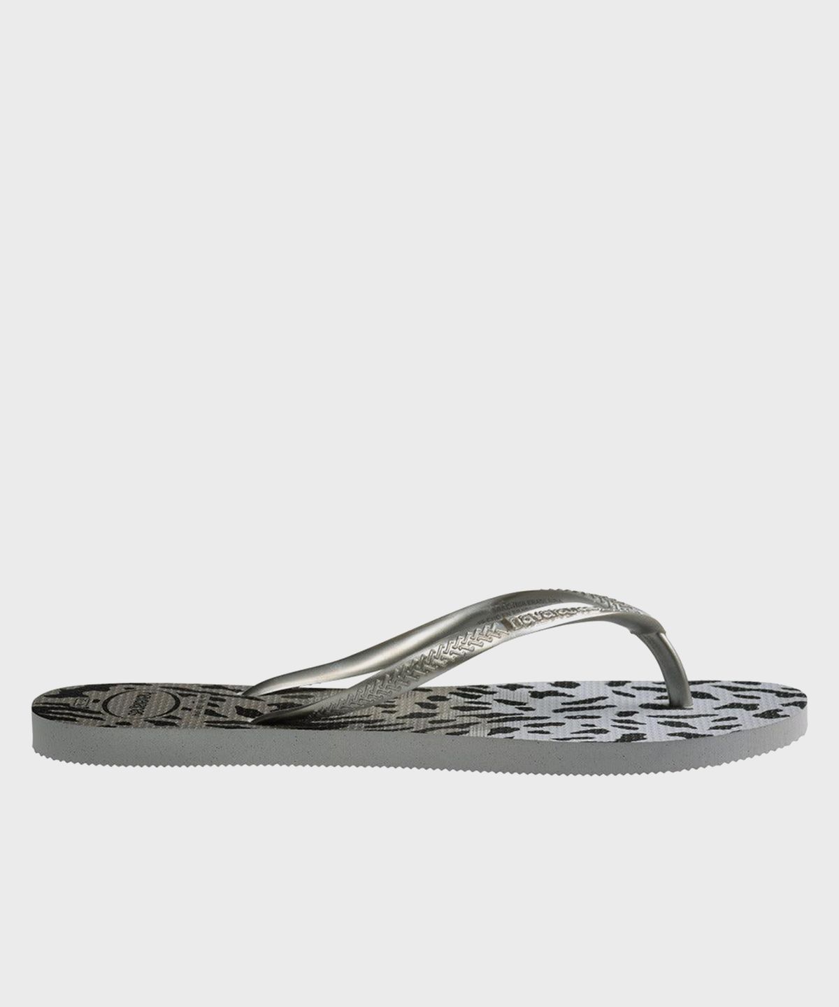 하바이아나스(HAVAIANAS) 슬림 애니멀 플립플랍 Grey/Grey