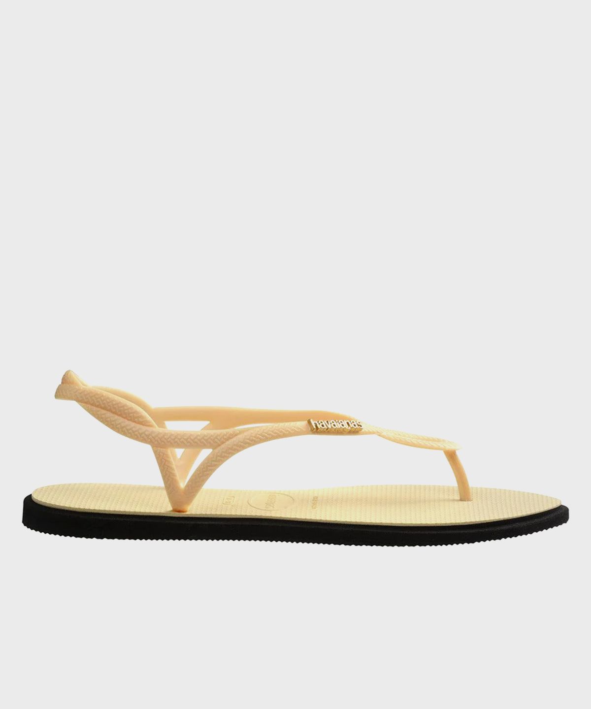 하바이아나스(HAVAIANAS) 루나 포인트 쪼리 샌들 Butter Cream