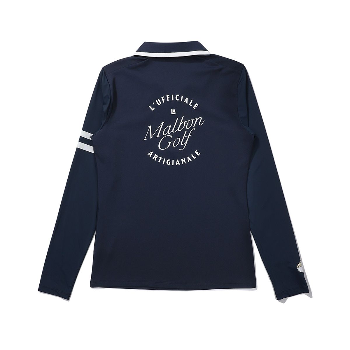 말본 골프(MALBON GOLF) 냉감 하이브리드 긴팔 티셔츠 NAVY (WOMAN)