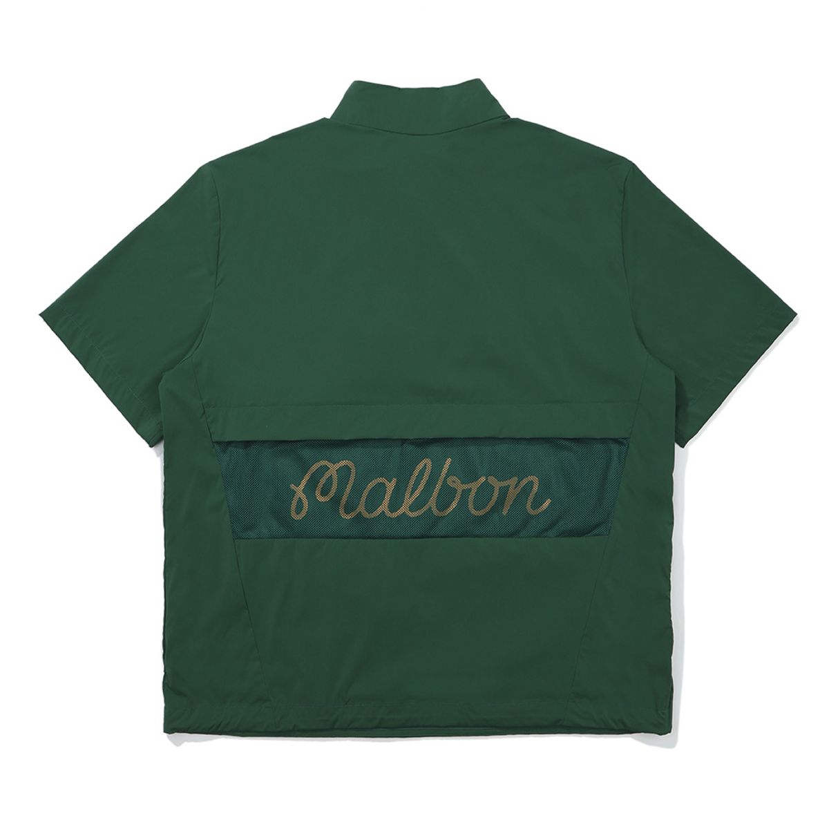 말본 골프(MALBON GOLF) 버킷 포인트 우븐 아노락 GREEN