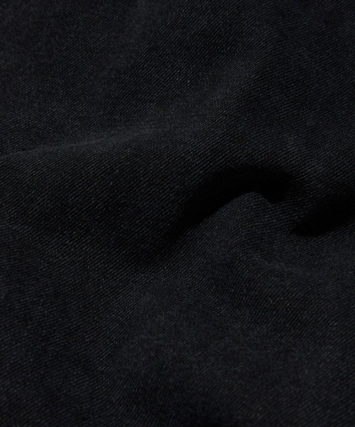 스웨이드(SUADE) CURVED DOUBLE KNEE PANTS [BLACK]