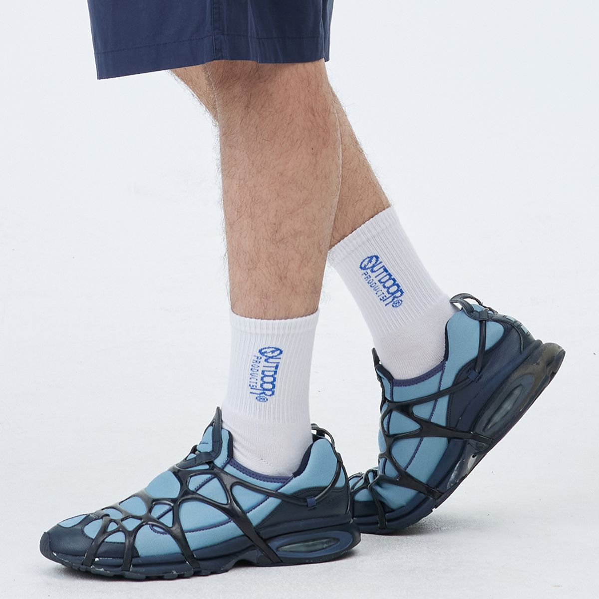 아웃도어 프로덕츠(OUTDOOR PRODUCTS) MID-LENGTH SOCKS (WHITE)