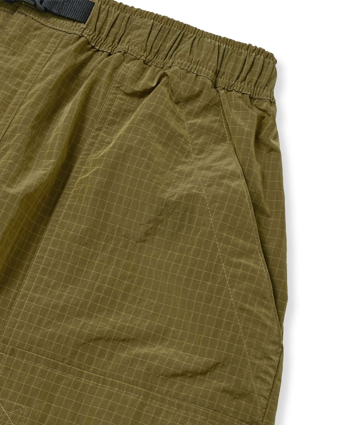 브라운브레스(BROWNBREATH) B POCKET NYLON SHORTS - BROWN