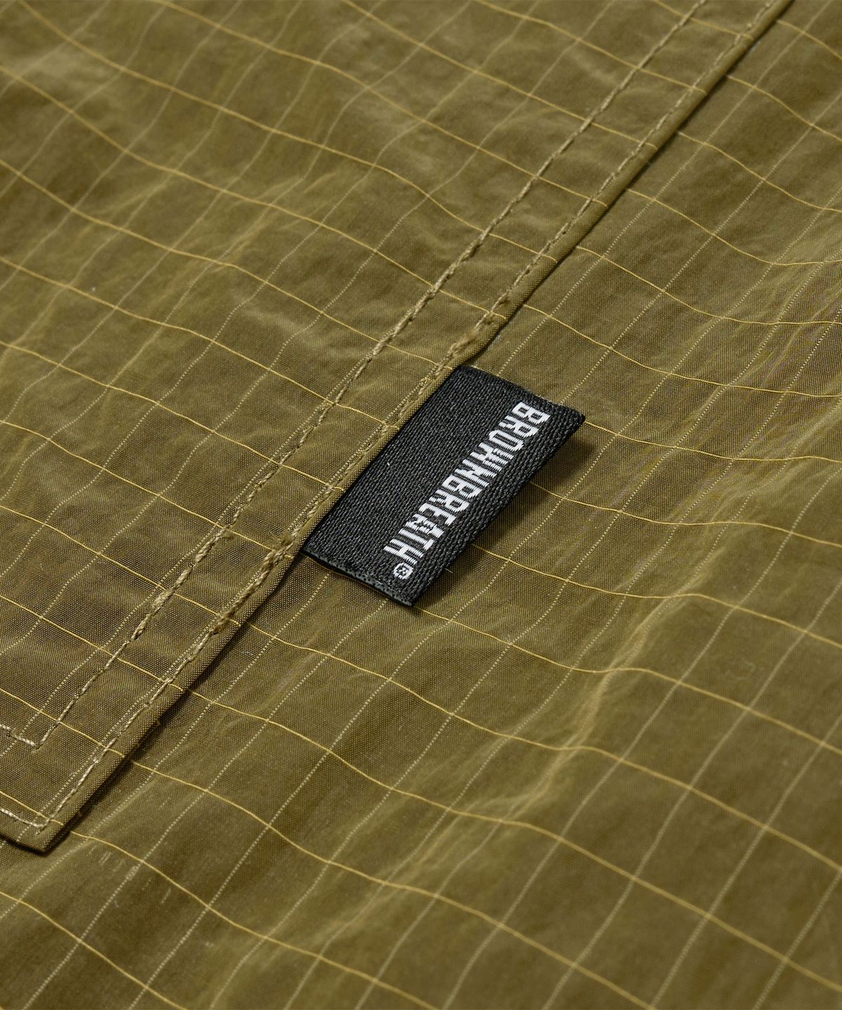 브라운브레스(BROWNBREATH) B POCKET NYLON SHORTS - BROWN