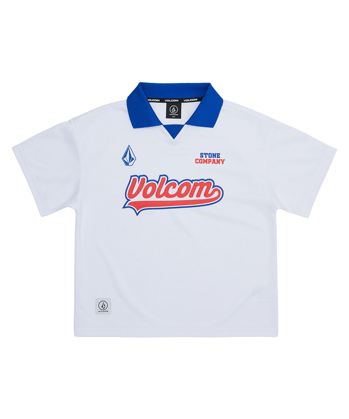볼컴 키즈(VOLCOM KIDS) 풋볼 카라 저지 반팔 티셔츠 D5M003