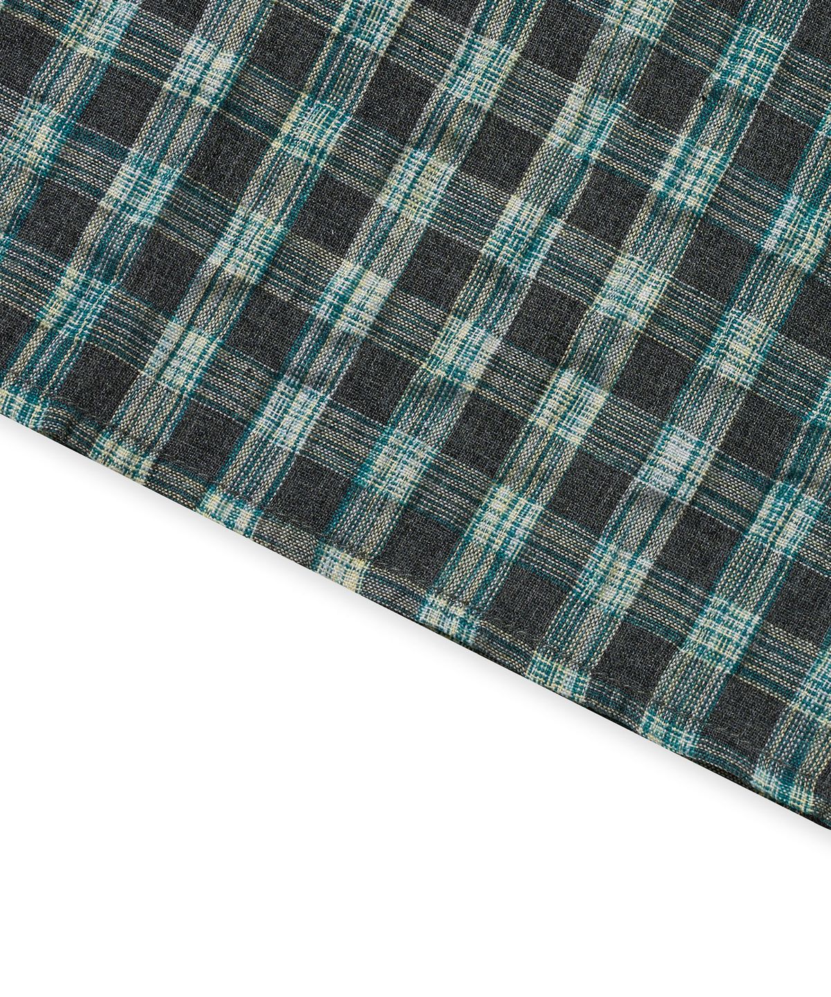 브라운브레스(BROWNBREATH) TAG CHECK HALF SHIRTS - MINT