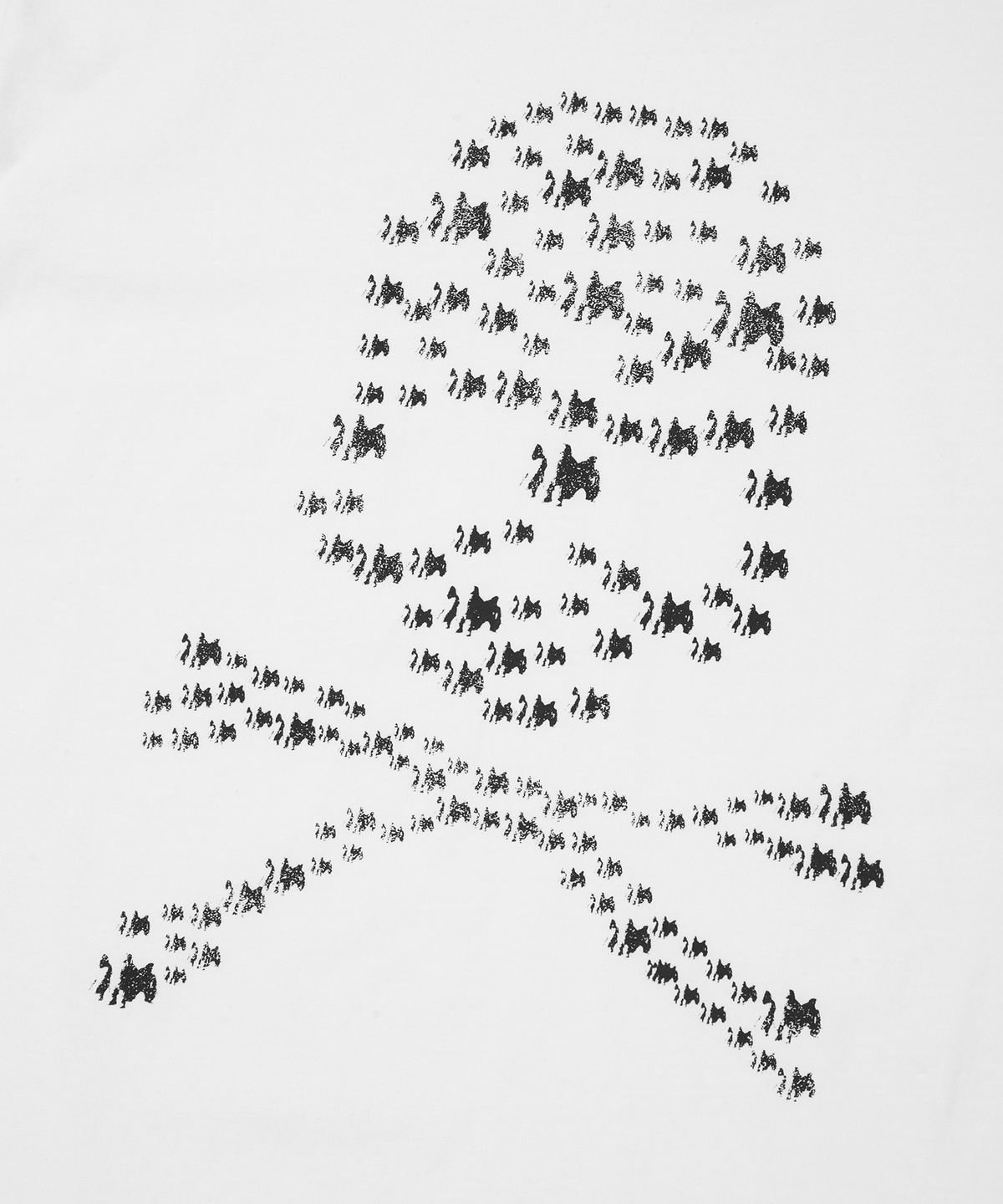 스웨이드(SUADE) ALBINO SKULL TEE [IVORY]