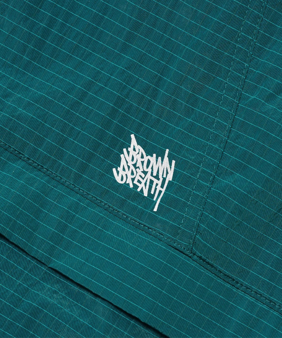 브라운브레스(BROWNBREATH) TAG LIGHT HOOD VEST - BLUE GREEN