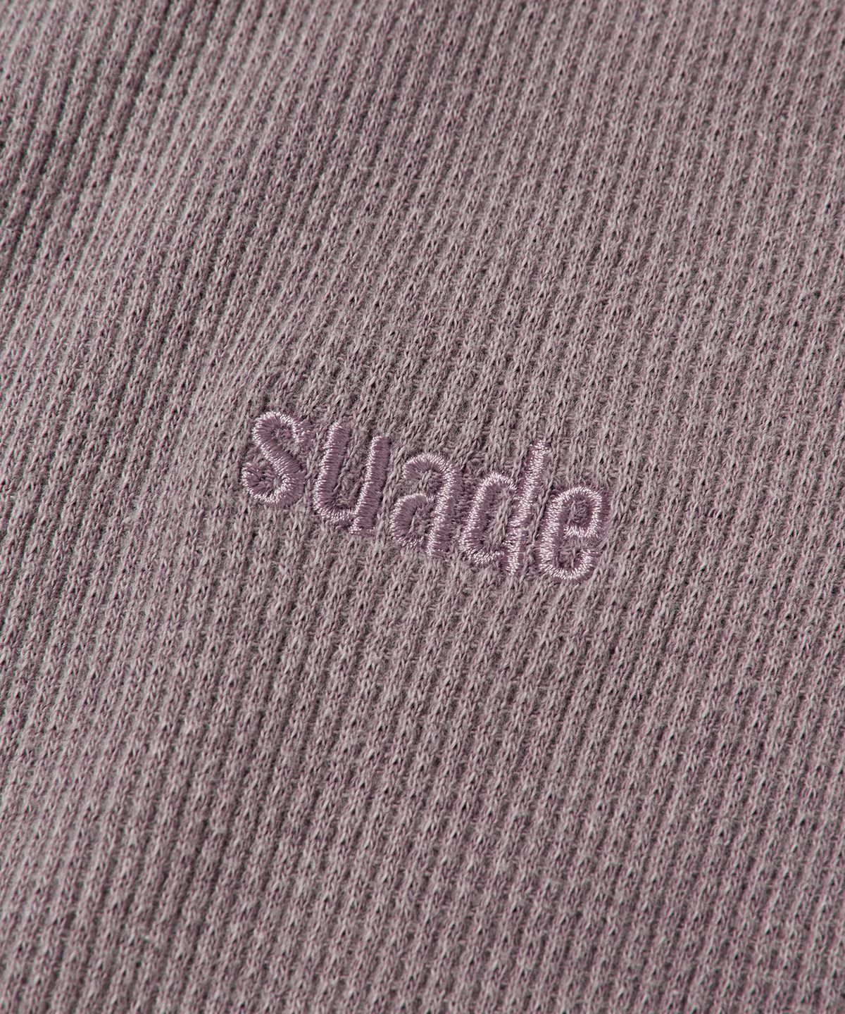 스웨이드(SUADE) WASHED THERMAL LOGO TEE [BROWN]
