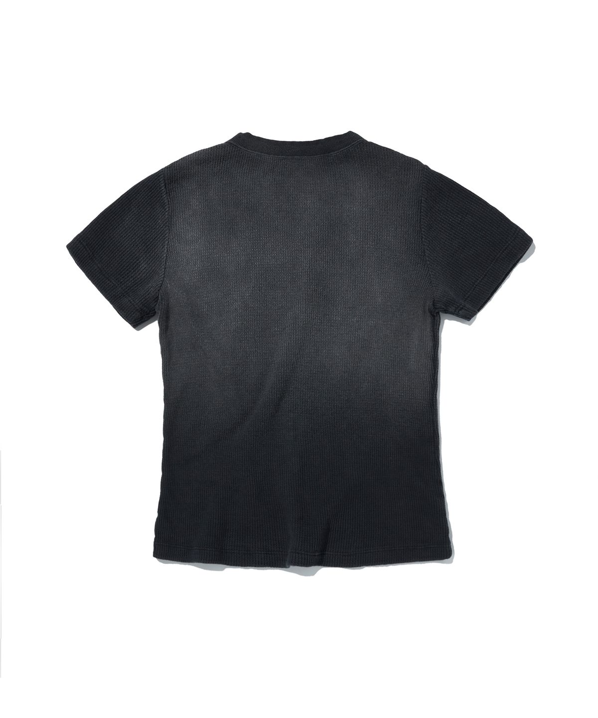 스웨이드(SUADE) WASHED THERMAL LOGO TEE [BLACK]