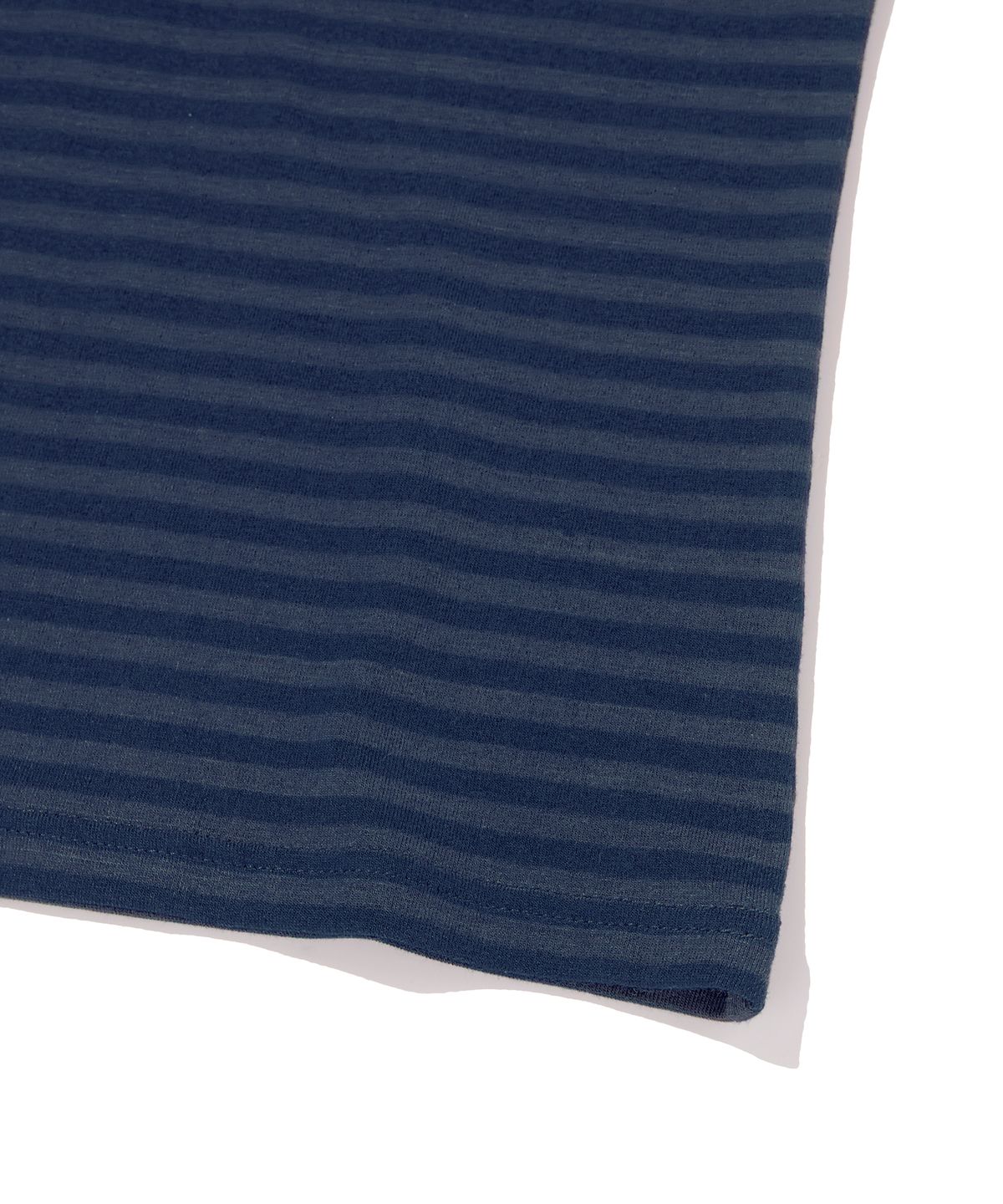 스웨이드(SUADE) STRIPE HOODED TEE [BLUE]