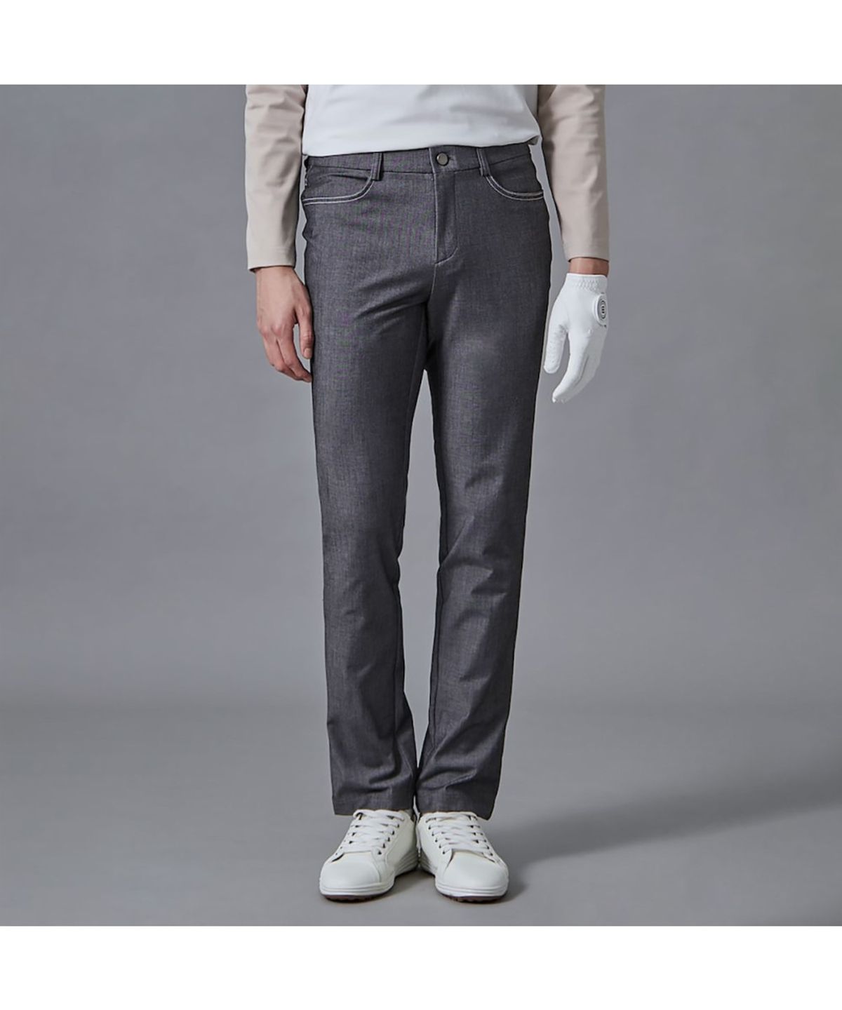 빈폴골프(BEANPOLE GOLF) 남성 데님라이크 슬림 팬츠  애쉬