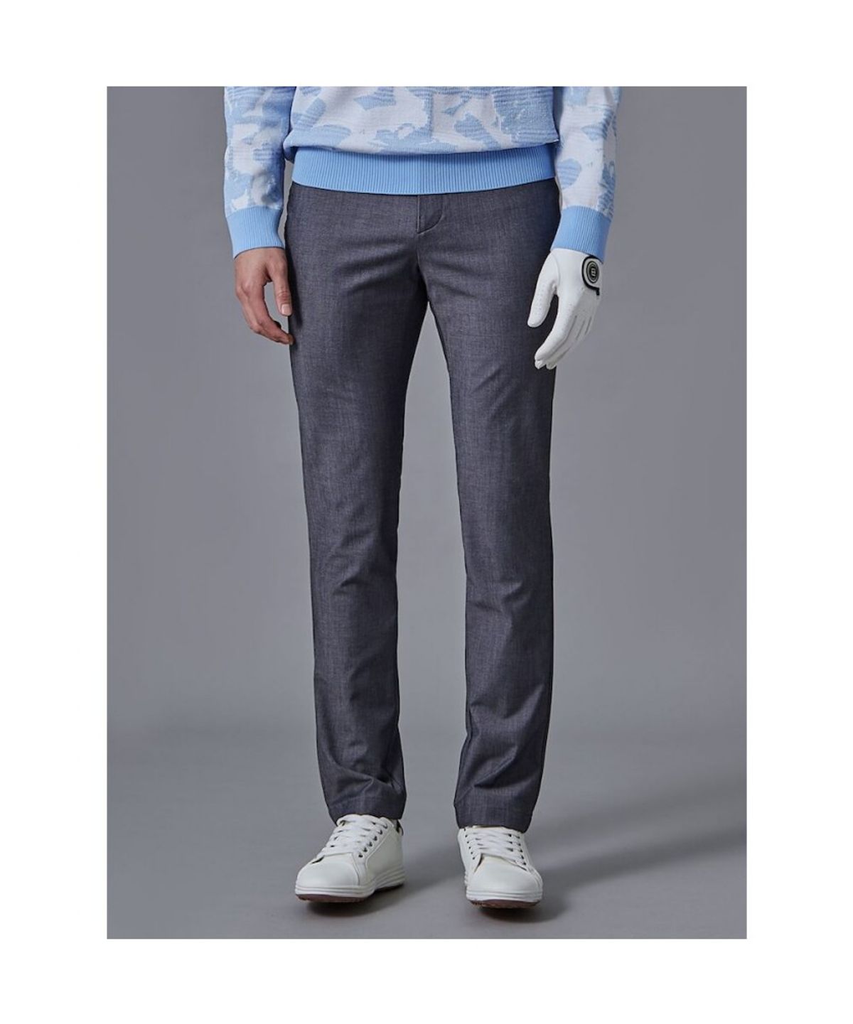 빈폴골프(BEANPOLE GOLF) 남성 데님라이크 슬림 팬츠  네이비