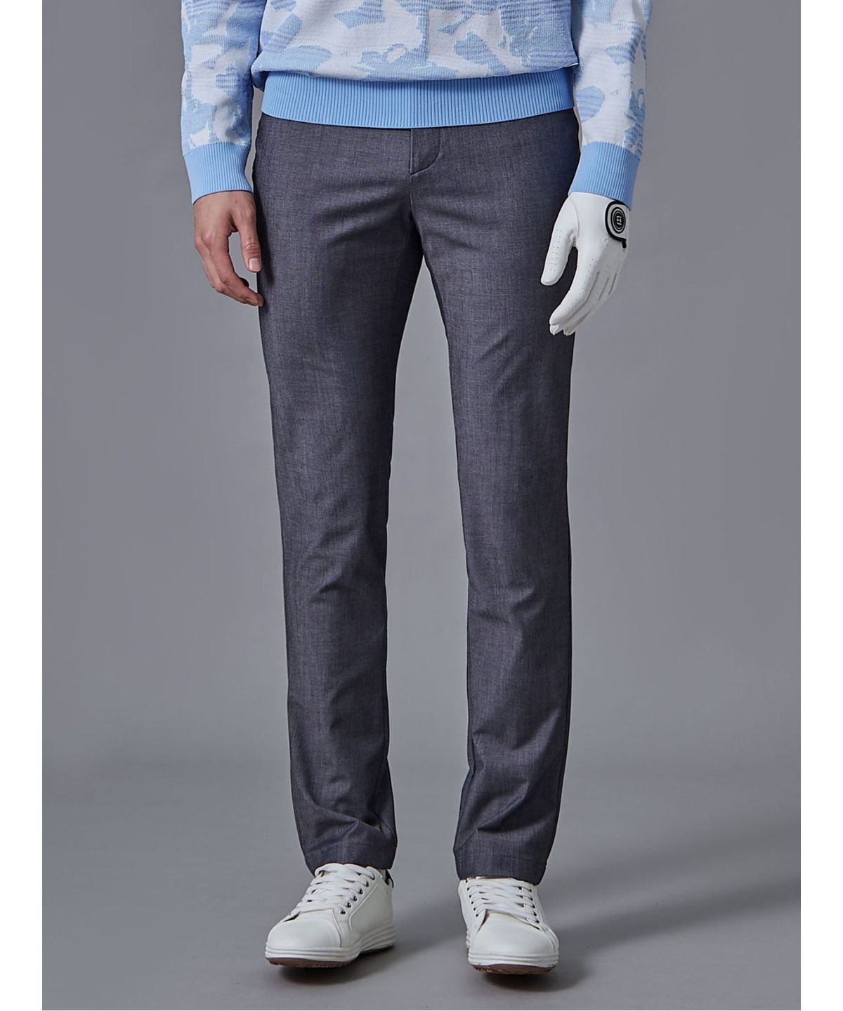 빈폴골프(BEANPOLE GOLF) 남성 데님라이크 슬림 팬츠  네이비