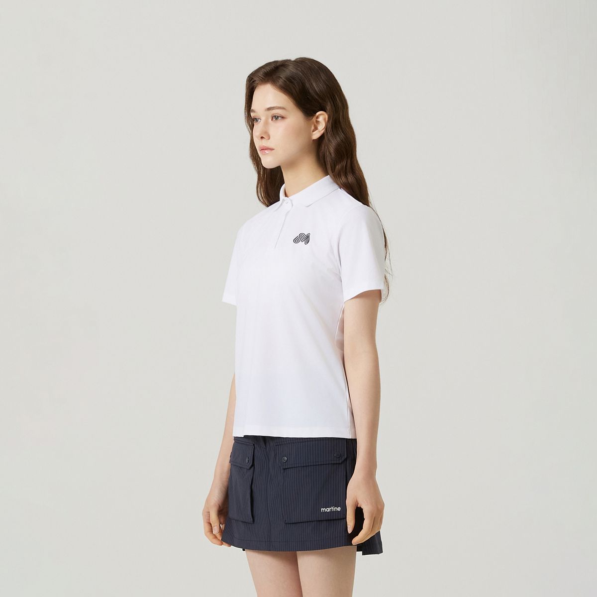마틴골프(MARTINE GOLF) Basic Polo Shirts_White