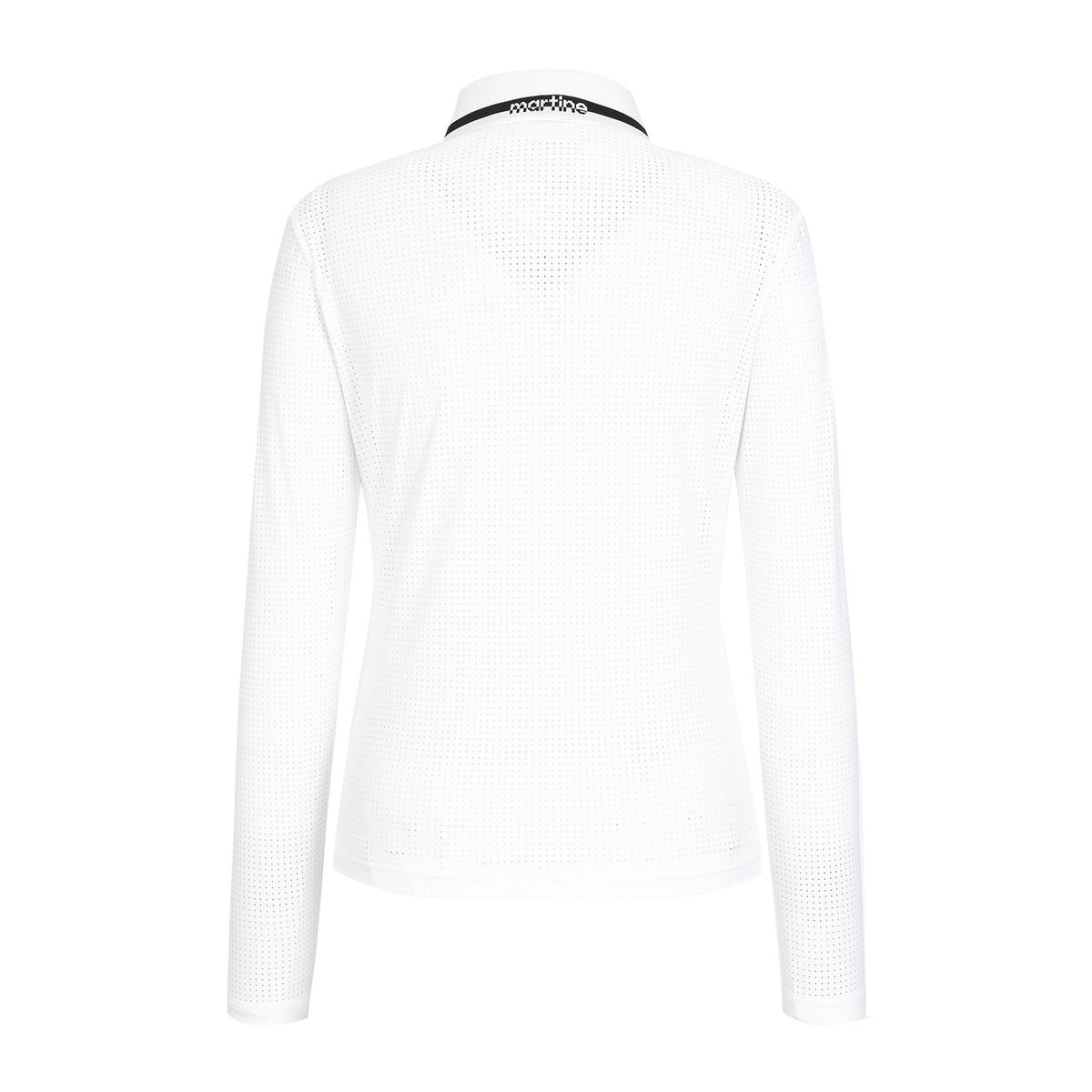 마틴골프(MARTINE GOLF) Perforated Fabric T-Shirts_White