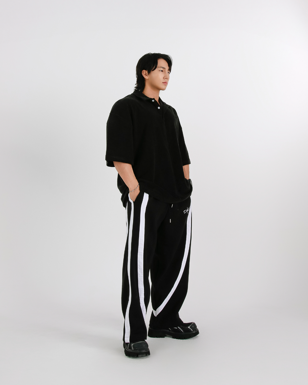 렙시멈(REPXIMUM) 트리플라인 와이드 스웻팬츠 (3Colors)