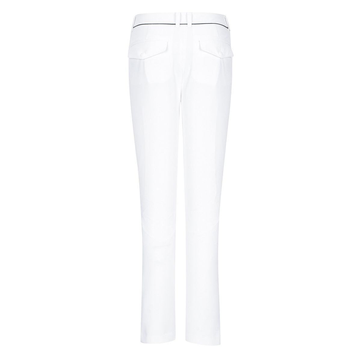 마틴골프(MARTINE GOLF) Hem Cutting Slim Pants_White
