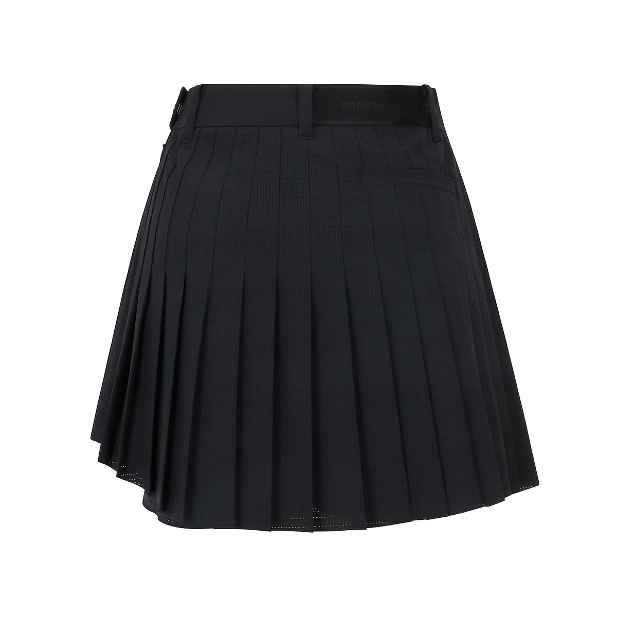 마틴골프(MARTINE GOLF) Pleats Wrap Culottes_Black