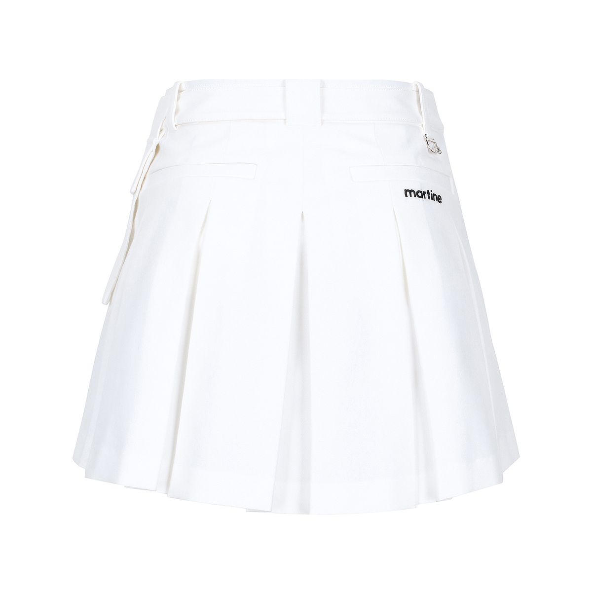 마틴골프(MARTINE GOLF) Belt Pocket Culottes_White
