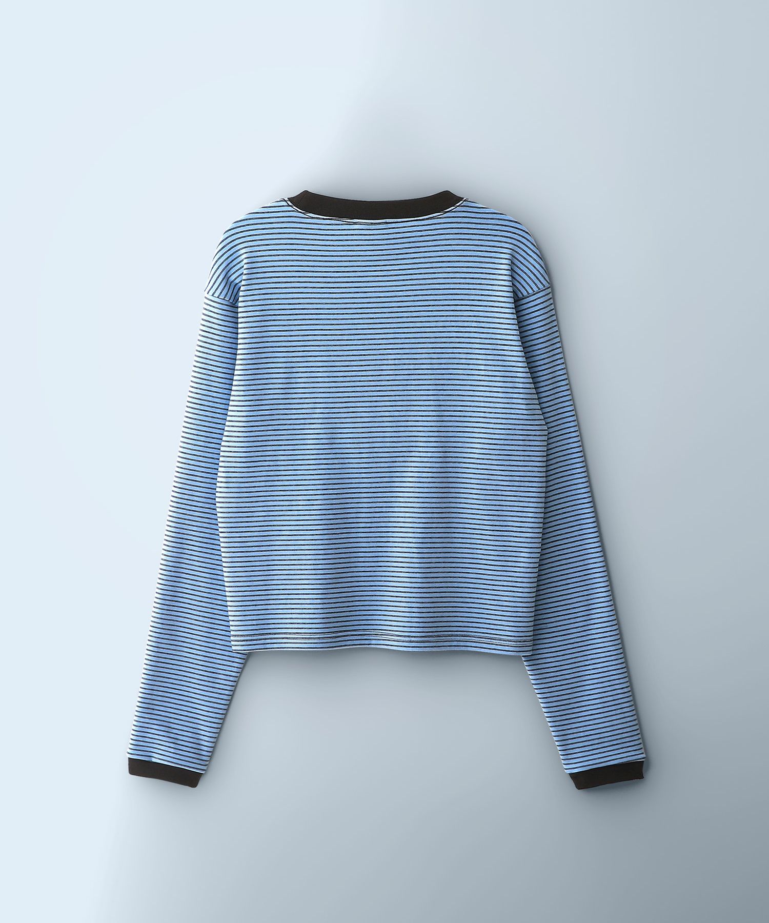 ●Bad Blue● Stripe My Little Star L/S (Blue) MUSINSA | BADBLUE Stripe My Little Star L/S Blue